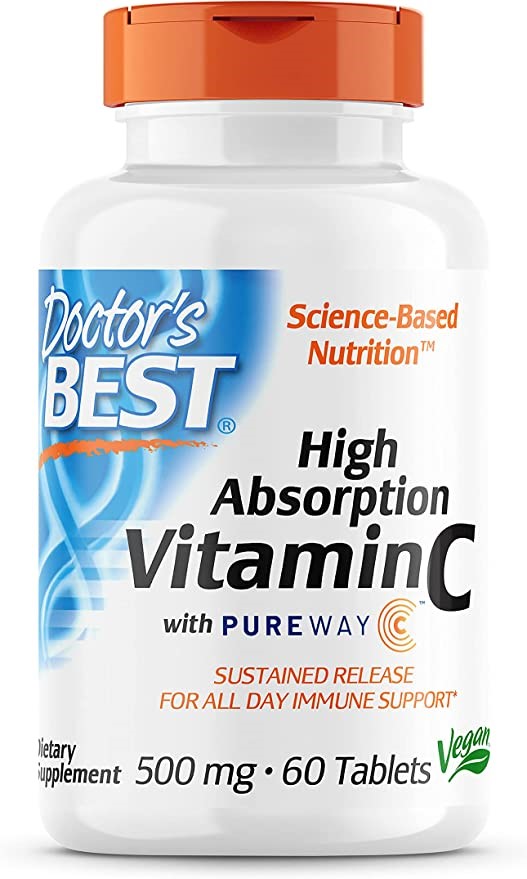 Doctor's Best High Absorption Vitamin C with PureWay-C